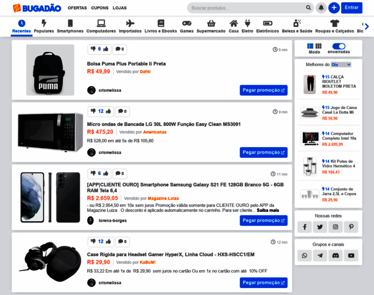 Bugadao.com.br thumbnail