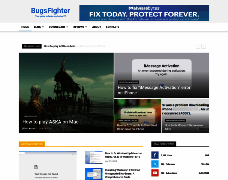 Bugsfighter.com thumbnail