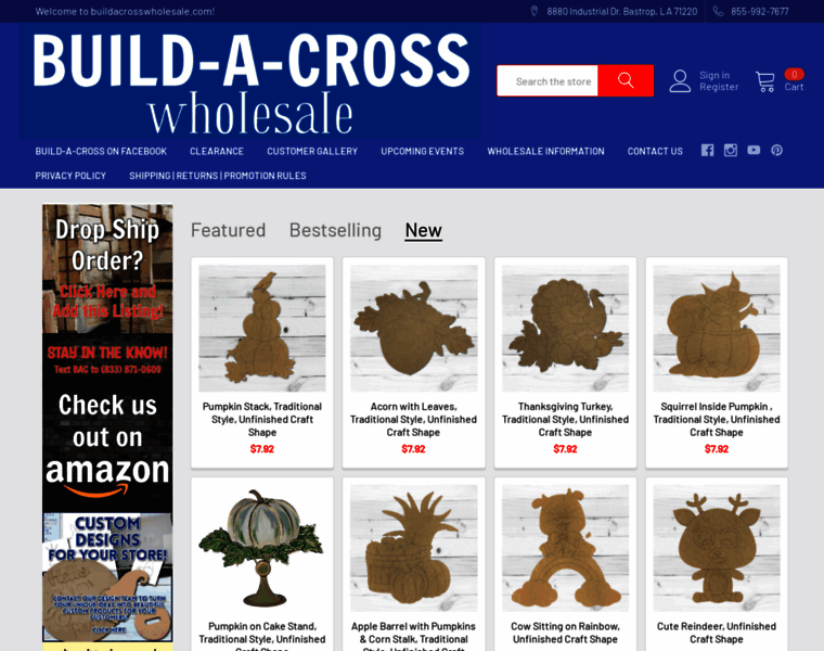 Buildacrosswholesale.com thumbnail
