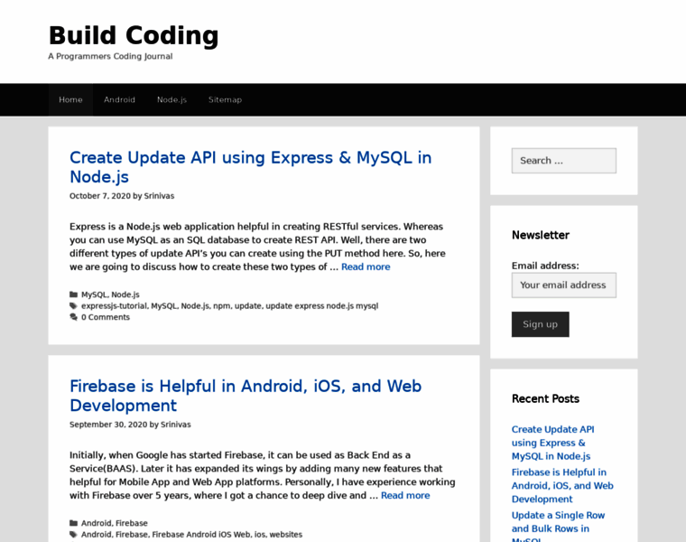 Buildcoding.com thumbnail
