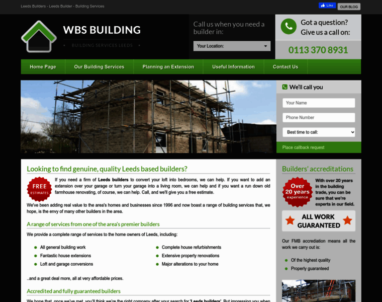 Builder-in-yorkshire.co.uk thumbnail