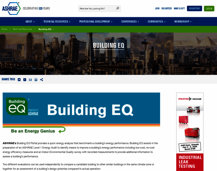 Buildingenergyquotient.org thumbnail
