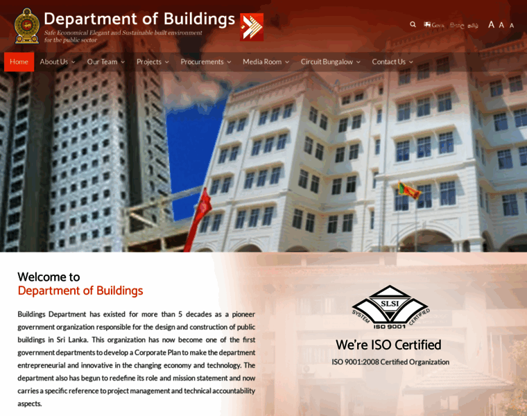 Buildings.gov.lk thumbnail
