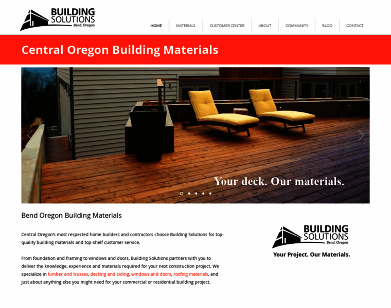 Buildingsolutionsbend.com thumbnail