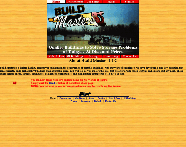 Buildmastersllc.com thumbnail