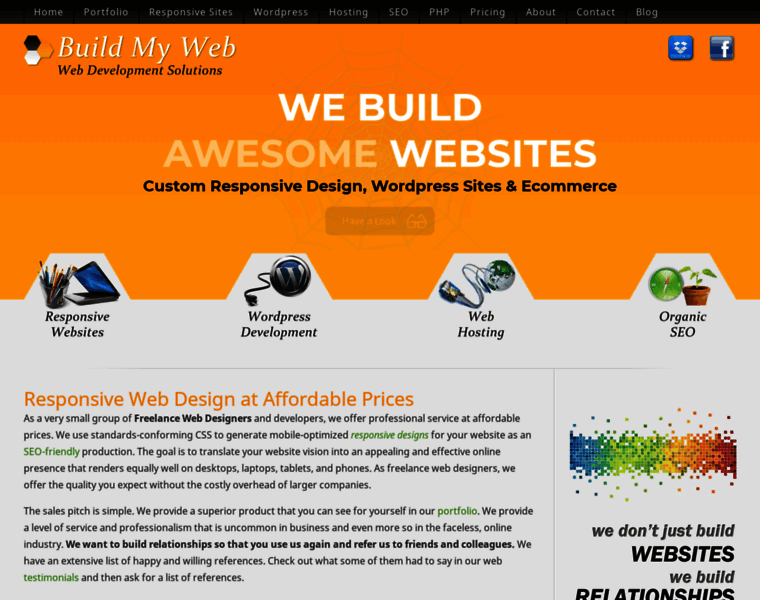 Buildmyweb.org thumbnail
