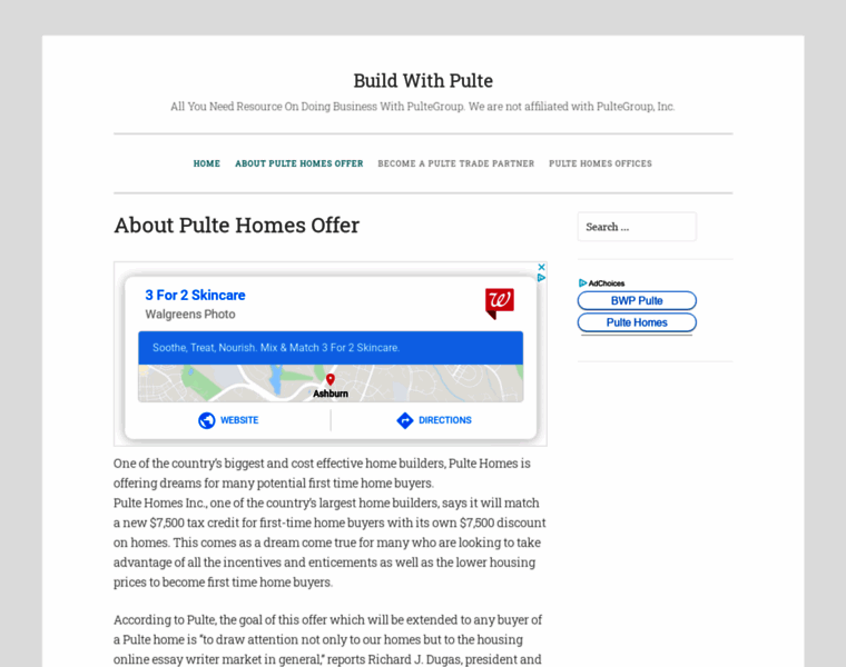 Buildwithpulte.com thumbnail