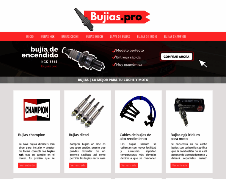 Bujias.pro thumbnail