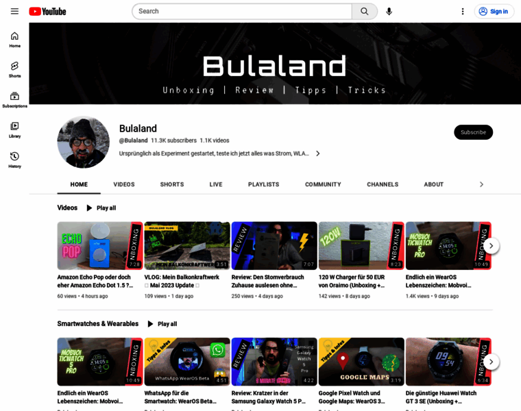 Bulaland.de thumbnail