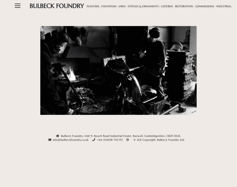 Bulbeckfoundry.co.uk thumbnail
