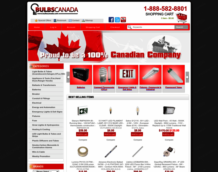 Bulbscanada.com thumbnail