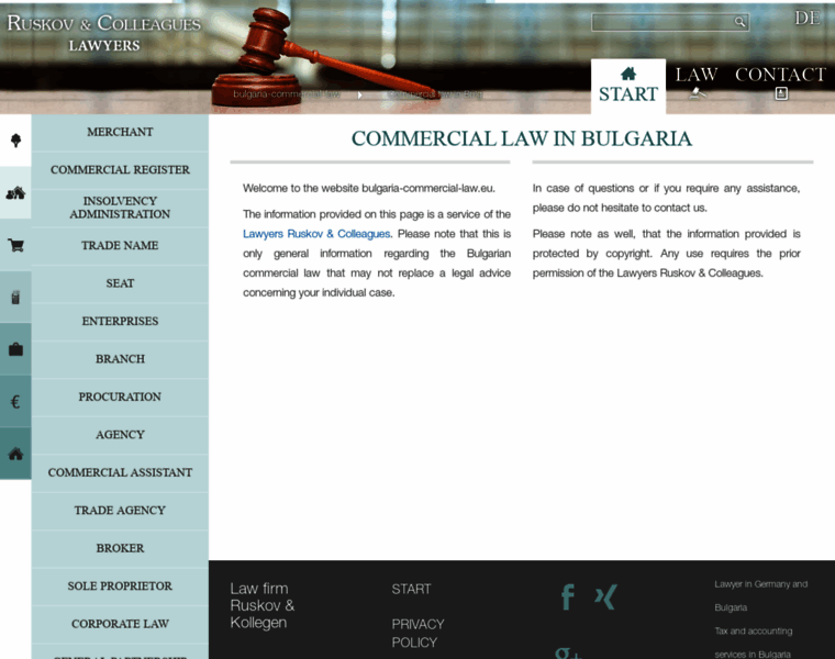 Bulgaria-commercial-law.bg thumbnail