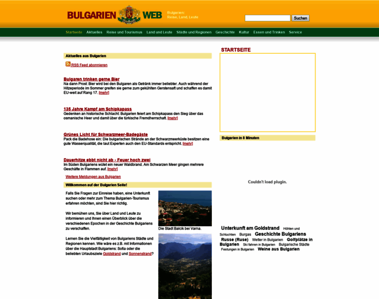 Bulgarien-web.de thumbnail