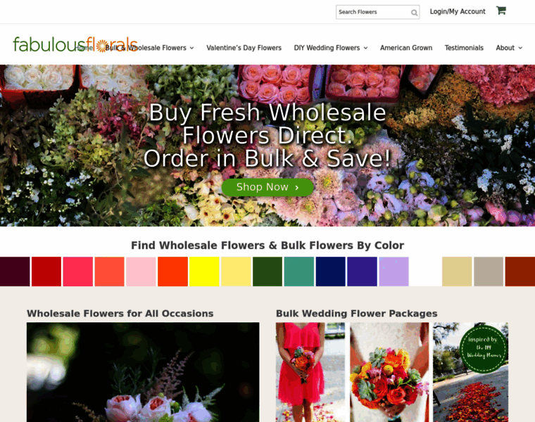 Bulkwholesaleflowers.com thumbnail