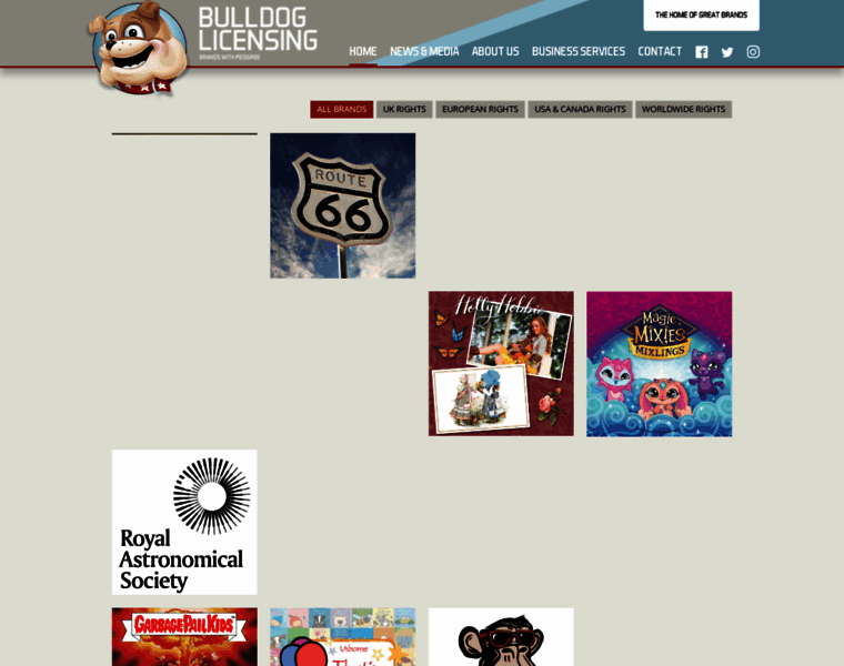 Bulldog-licensing.com thumbnail