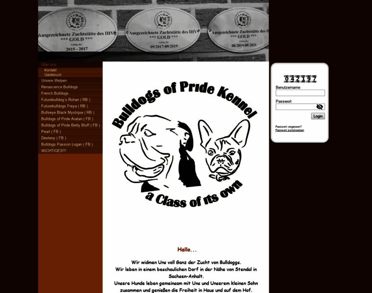 Bulldogs-of-pride.de thumbnail