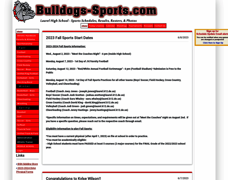 Bulldogs-sports.com thumbnail