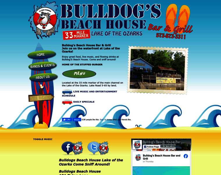 Bulldogsbeachhouse.com thumbnail