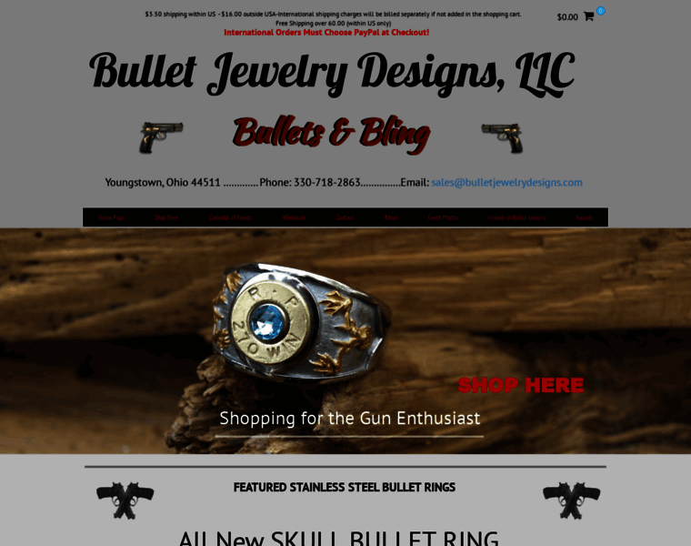 Bulletjewelrydesigns.com thumbnail