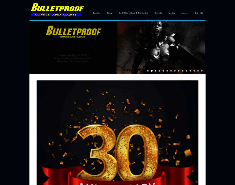 Bulletproofcomix.com thumbnail