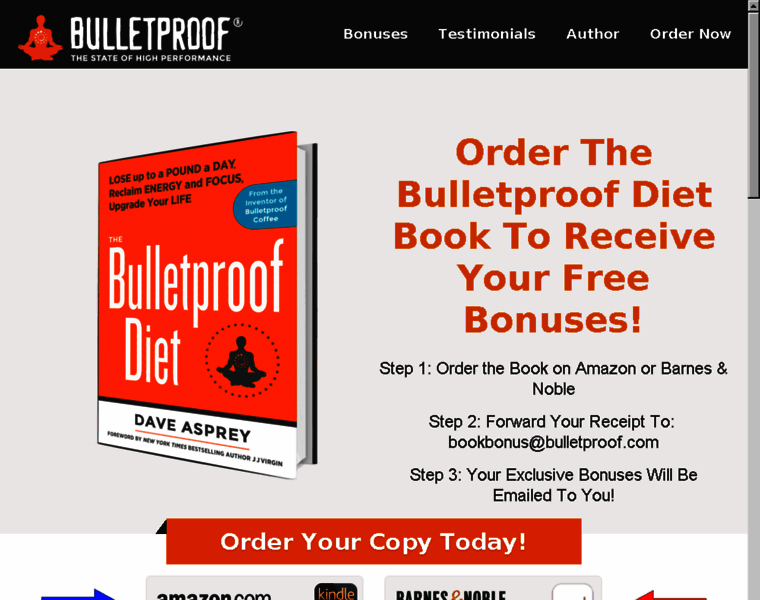 Bulletproofdietbook.com thumbnail