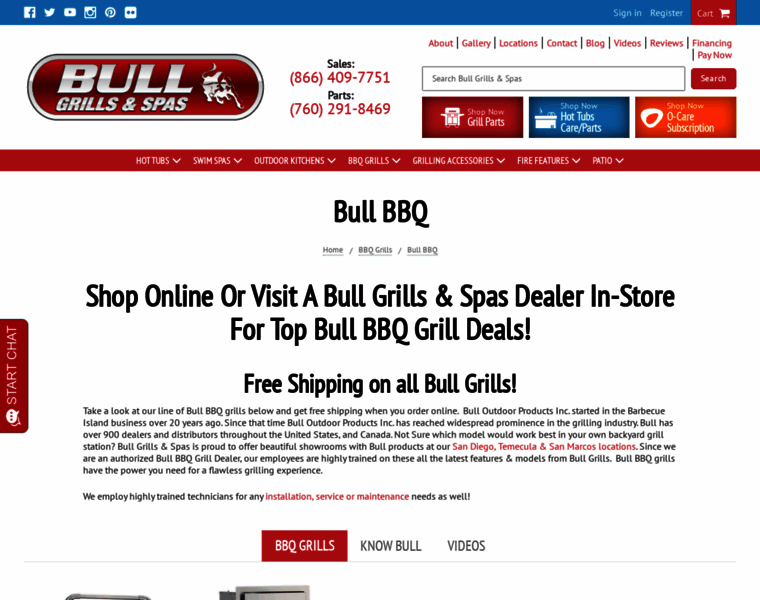 Bullgrills.com thumbnail