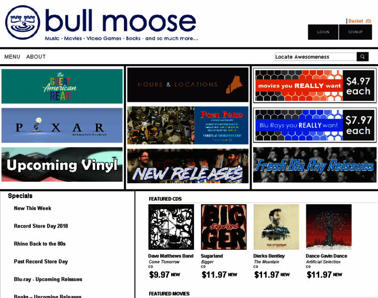 Bullmoosemusic.com thumbnail