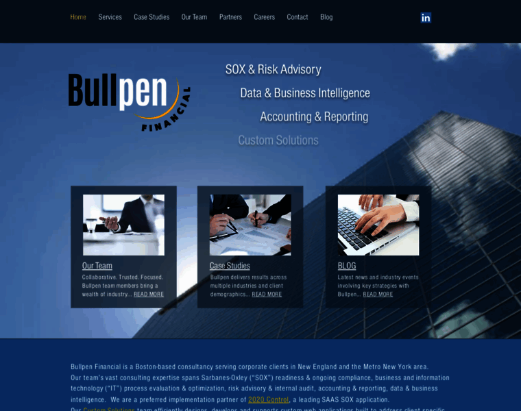Bullpenfinancial.com thumbnail