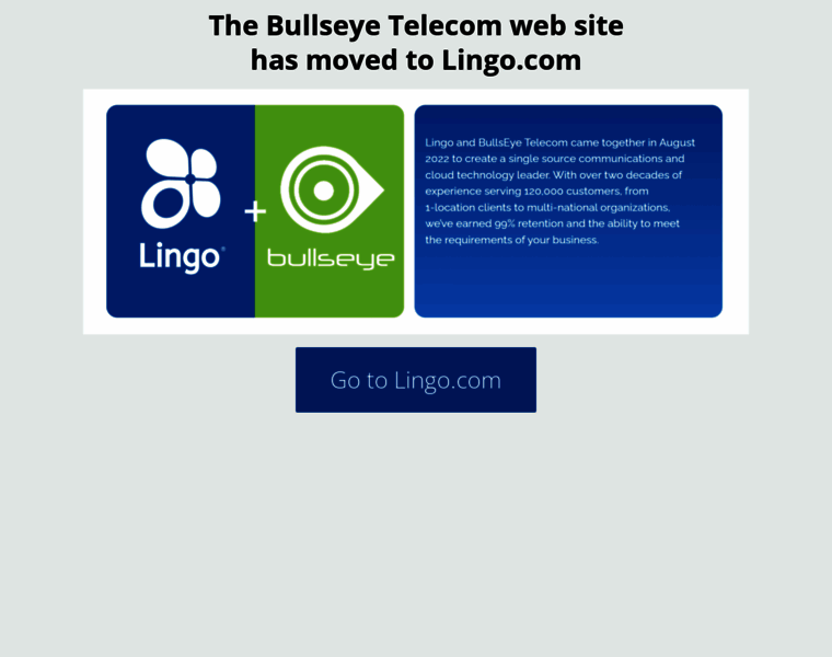 Bullseyetelecom.com thumbnail