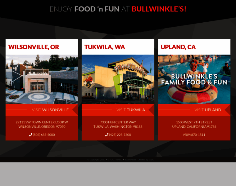 Bullwinkles.com thumbnail