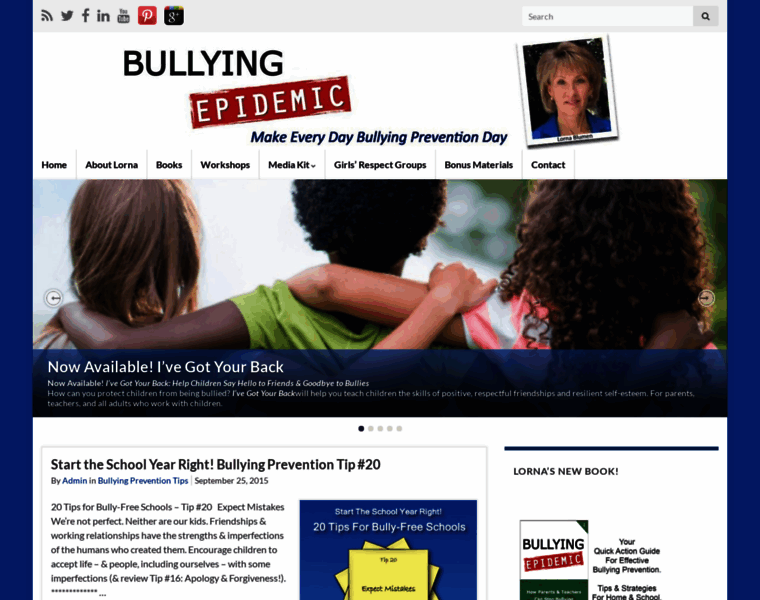 Bullyingepidemic.com thumbnail