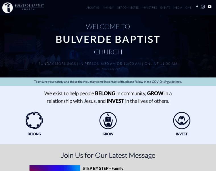 Bulverdebaptist.com thumbnail
