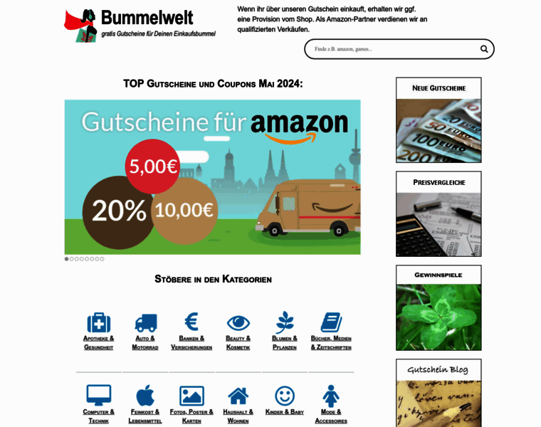 Bummelwelt.de thumbnail