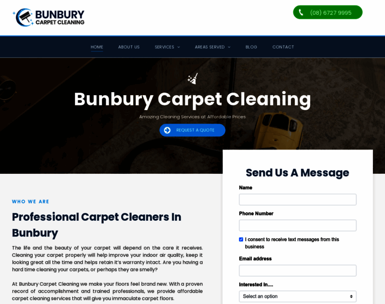 Bunburycarpetcleaning.com.au thumbnail