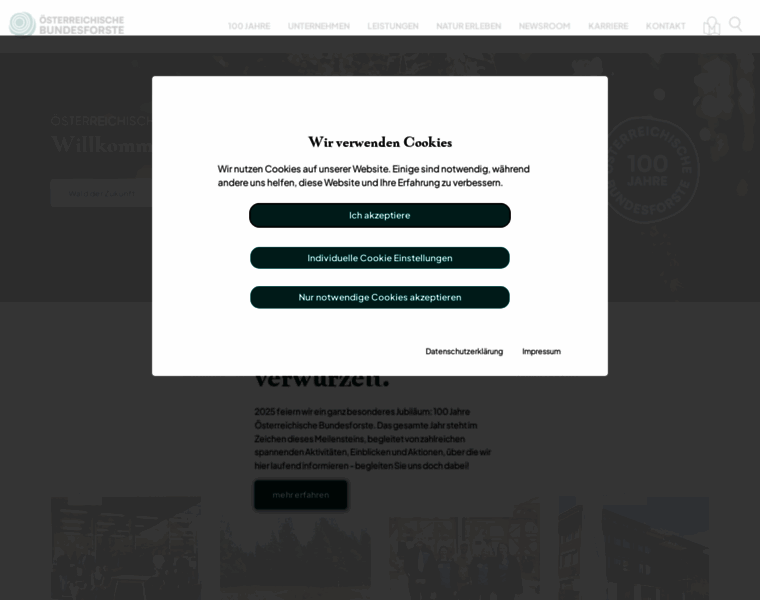 Bundesforste.at thumbnail