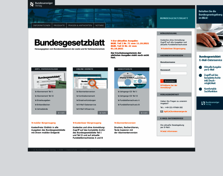 Bundesgesetzblatt.de thumbnail