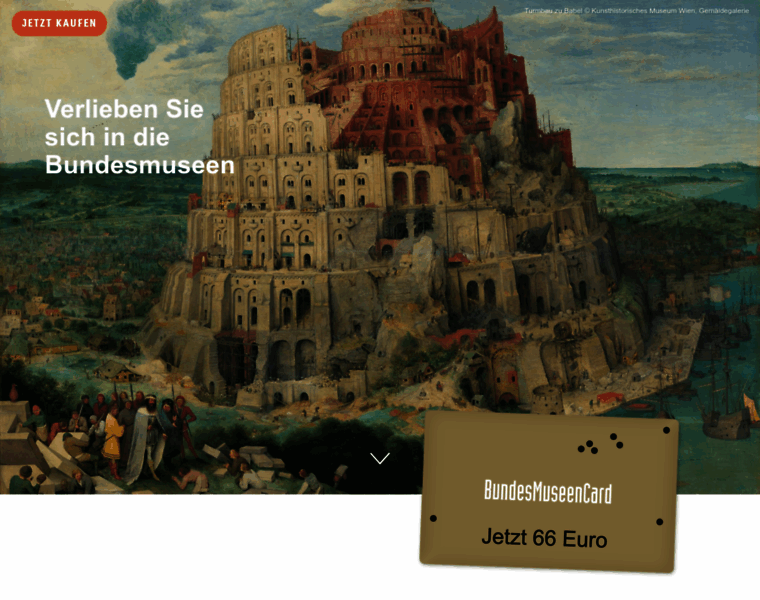 Bundesmuseencard.at thumbnail