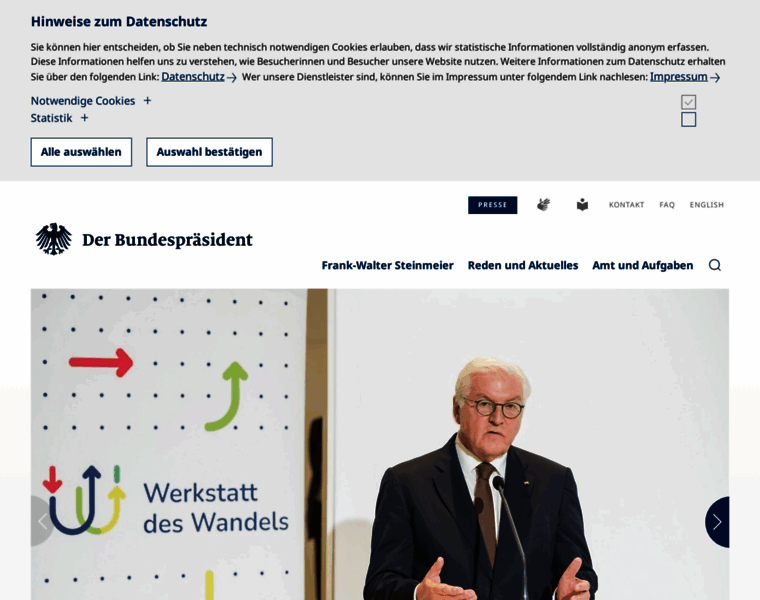 Bundespraesident.de thumbnail