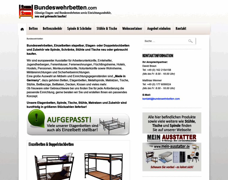 Bundeswehrbetten.com thumbnail