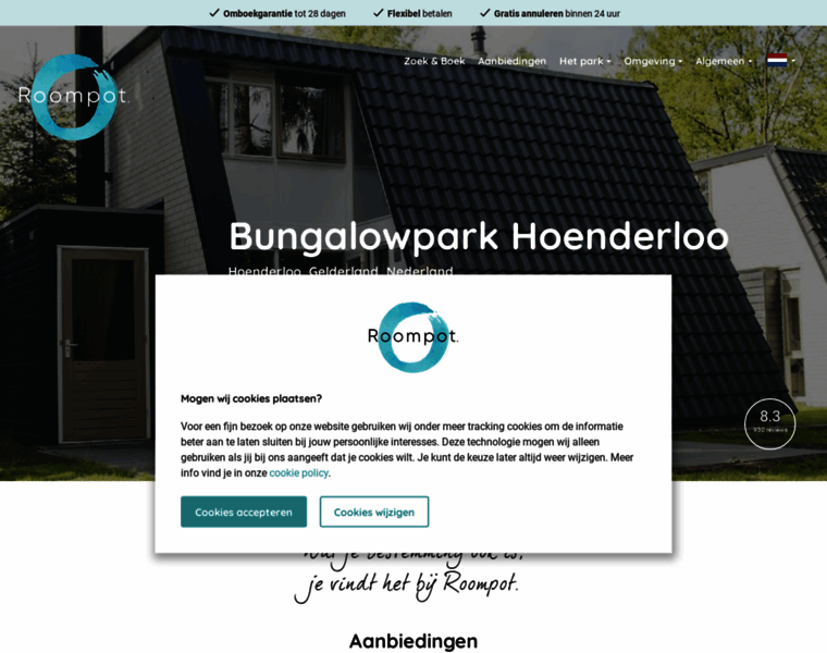 Bungalowpark-hoenderloo.nl thumbnail