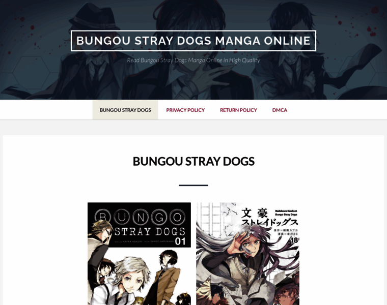 Bungou-stray-dogs-manga.com thumbnail