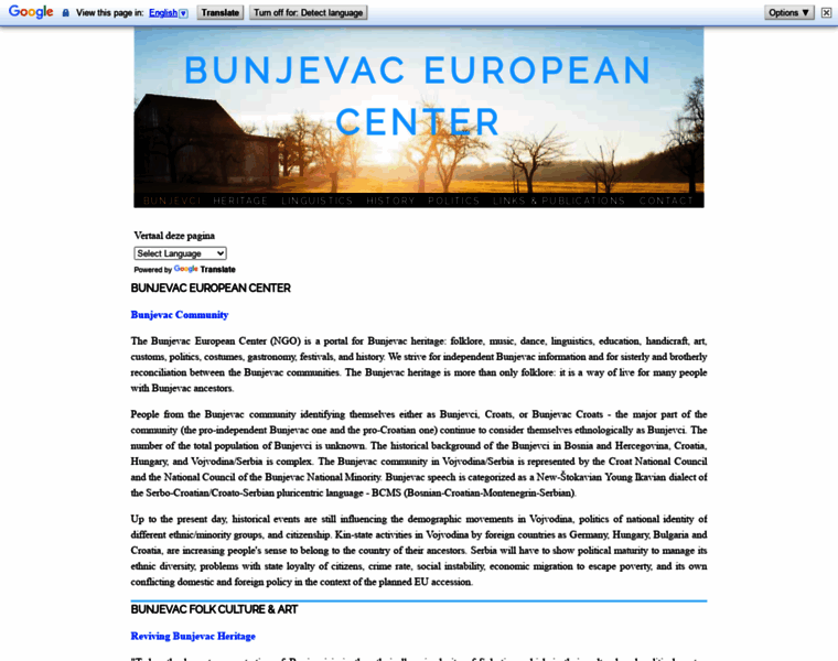 Bunjevac.org thumbnail