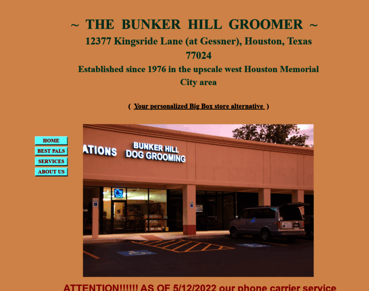 Bunkerhillgroomer.com thumbnail