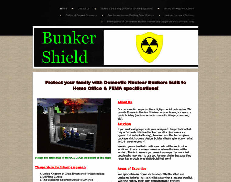 Bunkershield.co.uk thumbnail