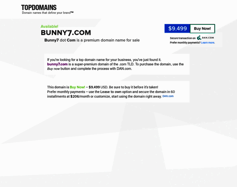Bunny7.com thumbnail