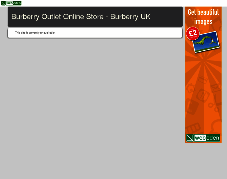Burberryoutletstore.webeden.co.uk thumbnail