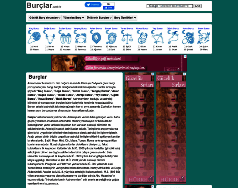 Burclar.web.tr thumbnail