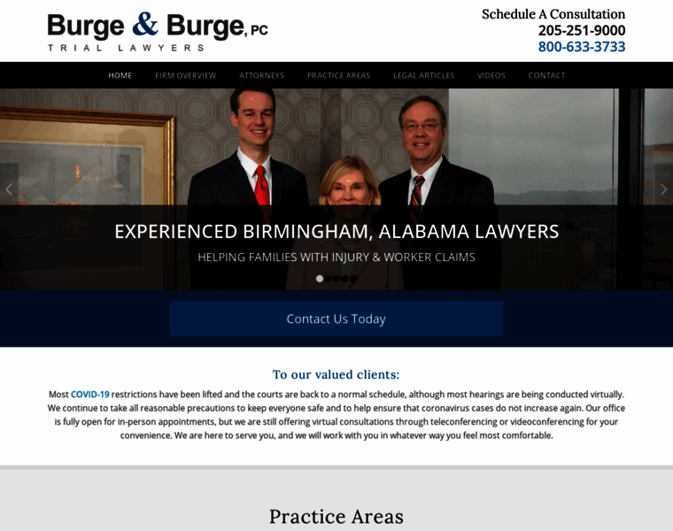 Burge-law.com thumbnail