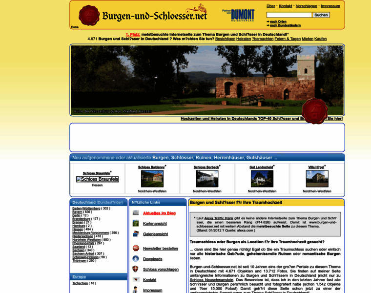 Burgen-und-schloesser.net thumbnail