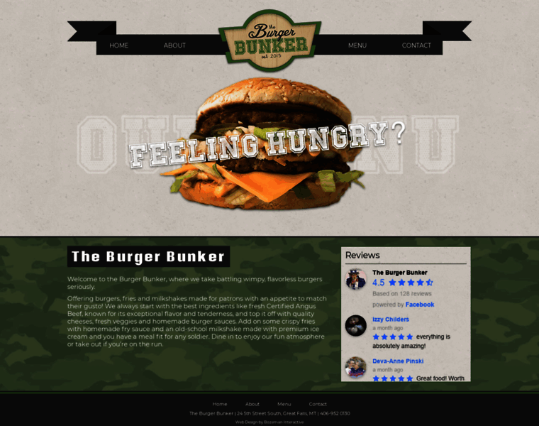 Burgerbunkermt.com thumbnail